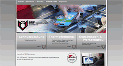 Desktop Screenshot of brf-verpackungen.de
